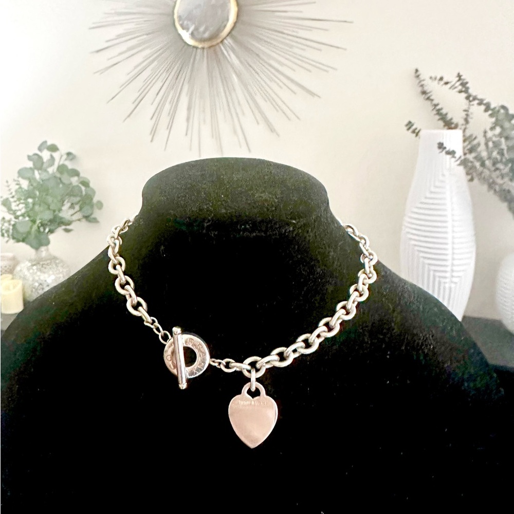 Tiffany & Co. Heart Toggle Necklace